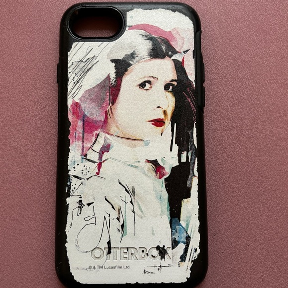 Vintage IPhone 9 Princess Leia Case Otterbox - Picture 1 of 3